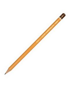 Koh-I-Noor Yellow Professional Graphite Pencil - F