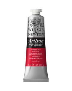 Winsor & Newton Artisan Water Mixable Oil - Tube of 37 ML - Cadmium Red Deep Hue (098)