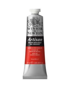 Winsor & Newton Artisan Water Mixable Oil - Tube of 37 ML - Cadmium Red Medium (099)