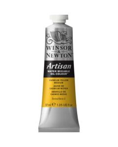 Winsor & Newton Artisan Water Mixable Oil - Tube of 37 ML - Cadmium Yellow Medium (116)