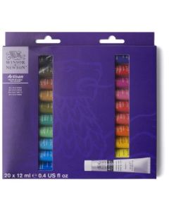 Winsor & Newton Artisan Water Mixable Oil Colour Set - 20 x 12ml tubes