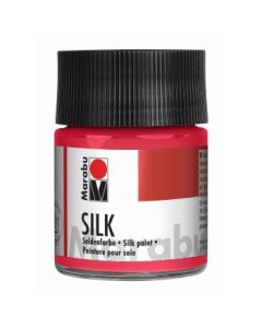 Marabu Silk Paint - Bottle of 50 ML - Cherry Red (031)