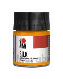 Marabu Silk Paint - Bottle of 50 ML - Tangerine (225)