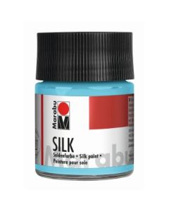 Marabu Silk Paint - Bottle of 50 ML - Aquamarine (255)