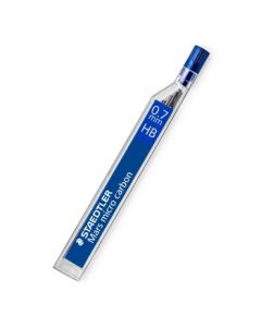 Staedtler Mars Micro Carbon 250 - 0.7 MM Black HB - Mechanical Pencil Leads - Pack of 12