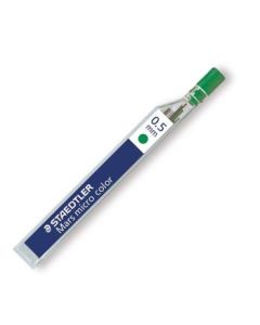 Staedtler Mars Micro Colour 254 - 0.5 MM Green - Mechanical Pencil Leads - Pack of 12