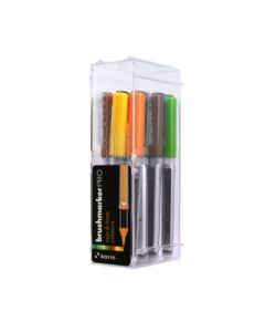 Karin Brushmarker PRO - Water-Based - Brush Tip - Sun & Tree Colours - 12 Colours