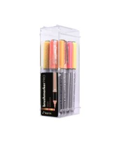 Karin Brushmarker PRO - Water-Based - Brush Tip - Skin Colours - 12 Colours