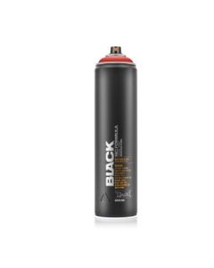 Montana Black Extended Spray Paint - 600 ML Can - Power Red (BLK P3000)