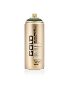 Montana Gold Acrylic Professional Spray Paint - 400 ML Can - Olive Green (CL 6340)