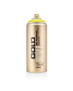 Montana Gold Acrylic Professional Spray Paint - 400 ML Can - Brimstone (G 1110)