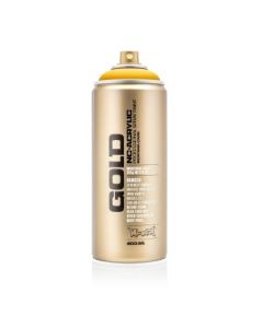 Montana Gold Acrylic Professional Spray Paint - 400 ML Can - Yellow Cab (G 1220)