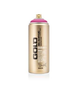 Montana Gold Acrylic Professional Spray Paint - 400 ML Can - Pink Pink (G 3130)