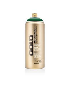 Montana Gold Acrylic Professional Spray Paint - 400 ML Can - Smaragd Green (G 6060)