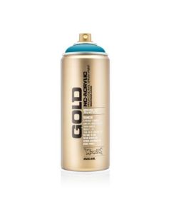 Montana Gold Acrylic Professional Spray Paint - 400 ML Can - Aqua (G 6260)