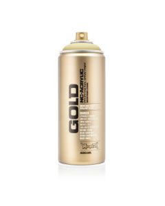 Montana Gold Acrylic Professional Spray Paint - 400 ML Can - Sahara Yellow (G 8010)