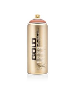 Montana Gold Acrylic Professional Spray Paint - 400 ML Can - Dirty Apricot (G 8080)