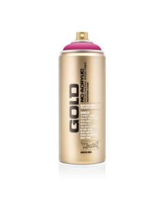 Montana Gold Acrylic Professional Spray Paint - 400 ML Can - Shock Pink (S 4010)