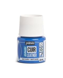 Pebeo Setacolour Leather Paint - 45 ml Bottle - Ocean Blue (11)