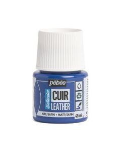 Pebeo Setacolour Leather Paint - 45 ml Bottle - Ultramarine Blue (12)