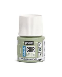 Pebeo Setacolour Leather Paint - 45 ml Bottle - Sage Green (14)