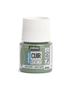 Pebeo Setacolour Leather Paint - 45 ml Bottle - Matcha Green (15)