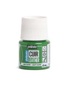 Pebeo Setacolour Leather Paint - 45 ml Bottle - Cactus Green (16)