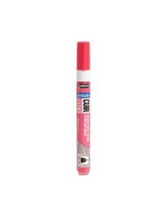 Pebeo Setacolour Leather Paint Marker - Extra-Fine Round Tip - 0.7 MM - Fluorescent Pink (70)