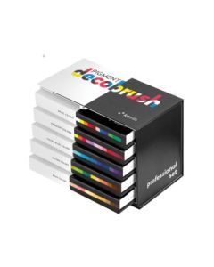 Karin Pigment DecoBrush Acrylic Marker - Professional Set - 60 Colours