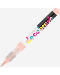 Karin Pigment DecoBrush Acrylic Marker - Brush Tip - Pastel Orange (1555U)