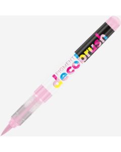 Karin Pigment DecoBrush Acrylic Marker - Brush Tip - Pastel Magenta Red (1895U)