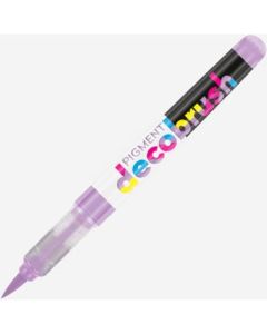 Karin Pigment DecoBrush Acrylic Marker - Brush Tip - Pastel Violet (2635U)