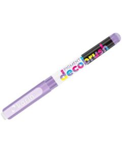 Karin Pigment DecoBrush Acrylic Marker - Brush Tip - Pale Violet (265U)