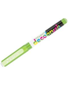 Karin Pigment DecoBrush Acrylic Marker - Brush Tip - Leaf Green (376U)