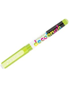 Karin Pigment DecoBrush Acrylic Marker - Brush Tip - Lime Green (397U)