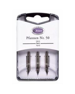 Brause B50 Writing Nibs - Pfannen - Size 0.45 MM - Box of 3