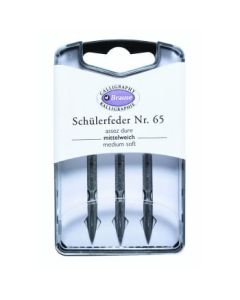 Brause B65 Writing Nibs - Ecoliere / Medium Soft - Box of 3