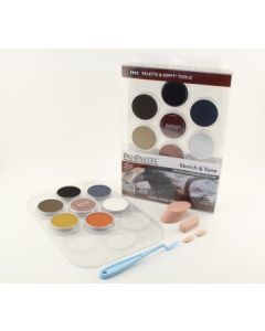 PanPastel Colors Ultra Soft Artist's Painting Pastels, Sketch & Tone - Starter Set - 7 Assorted Colours