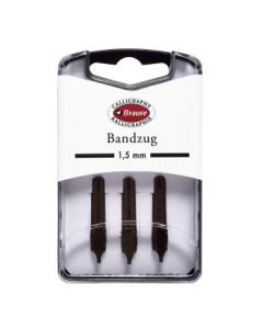 Brause Calligraphy Nibs - Bandzug - Size 1.5 MM - Box of 3