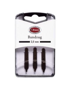 Brause Calligraphy Nibs - Bandzug - Size 2 MM - Box of 3