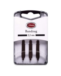 Brause Calligraphy Nibs - Bandzug - Size 2.5 MM - Box of 3