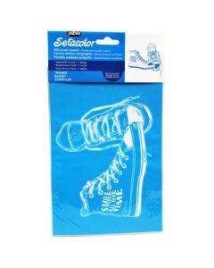 Pebeo Setacolor Silk Screen Stencil - Trainer Sneaker - A5 Size - 1 designs