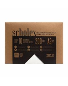 Anupam Scholex German Duriamatt Cartridge Drawing Paper A3 200 GSM Fine Optimal Coarse Texture, Leaflet of 10 Sheets