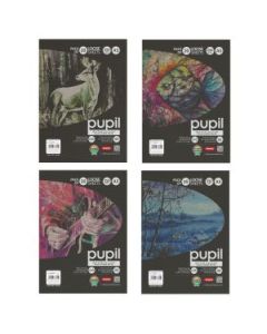 Anupam Pupil Watercolour Black Toned Paper A5 250 GSM Cold Press, Polypack of 20 Sheets