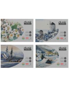 Anupam Dusk Watercolour Grey Toned Paper A5 225 GSM Cold Press, Polypack of 20 Sheets