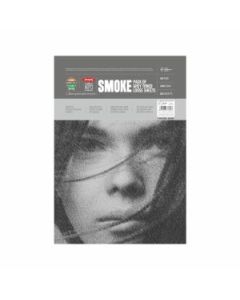 Anupam Cartridge Drawing Paper Smoke Grey Toned A4 140 GSM Optimal Coarse Texture, Polypack of 20 Sheets