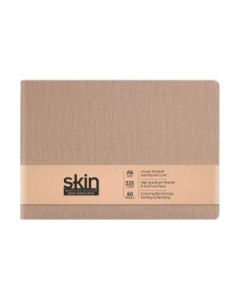 Anupam Skin Watercolour Beige Toned Paper A6 225 GSM Cold Press, Drawing Book of 60 Pages