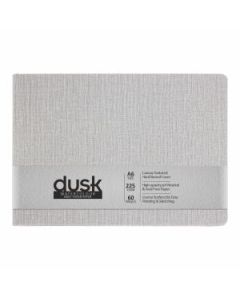 Anupam Dusk Watercolour Grey Toned Paper A6 225 GSM Cold Press, Hard Bound with Canvas Textured Cover of 60 Pages