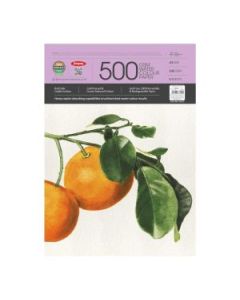 Anupam Professional Watercolour Paper A3 Natural White Cold Press 500 GSM Paper, Polypack of 5 Sheets