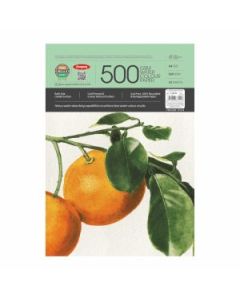 Anupam Professional Watercolour Paper A4 Natural White Cold Press 500 GSM Paper, Polypack of 10 Sheets